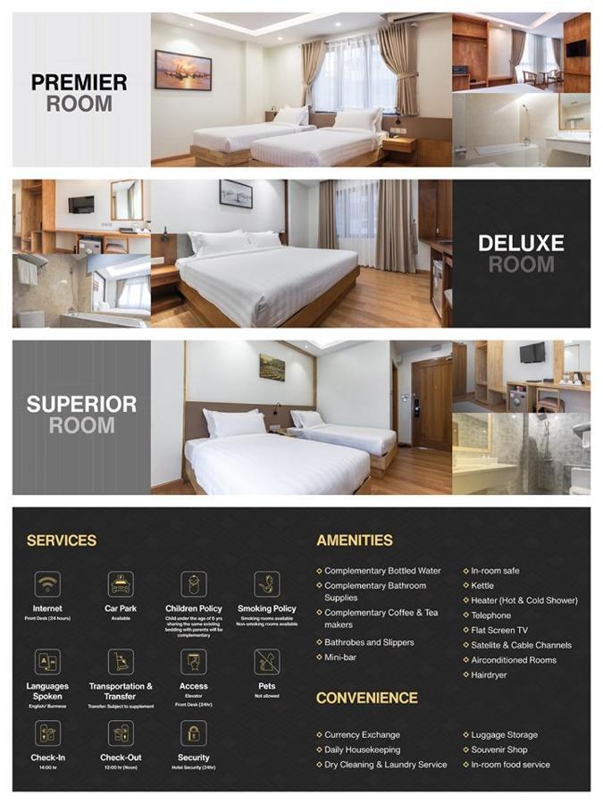 The Gandamar Hotel , Γιανγκόν Εξωτερικό φωτογραφία